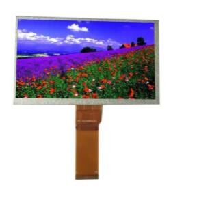 Display LCD de 7 pulgadas de tamaño pequeño 250 nits At070tn92 800*480 Módulo 7 pulgadas Panel táctil