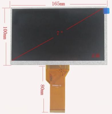 At070tn94 equipo capacitivo del panel táctil de los módulos HDMI de la exhibición de la frambuesa pi TFT LCD
