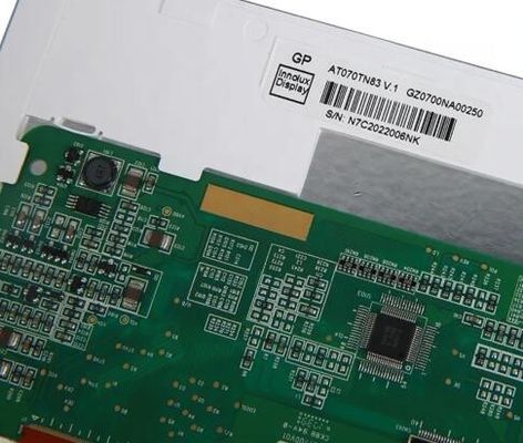 Exhibición de At070tn83 V1 TFT HD OEM 800x480 del tablero de la impulsión de la pantalla táctil de TFT LCD de 7 pulgadas