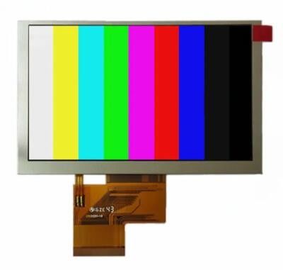 Liendre 800*480 de la pantalla LCD 350 de Ej050na-01g Innolux panel LCD de 5 pulgadas