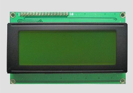 Caracter Lcd 20 caracteres * 4 líneas Modulo de visualización de luz de fondo amarillo verde Puerto paralelo 5v