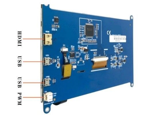 10.1 pulgadas HDMI LCD 1280*800 5v pantalla táctil Raspberry Pi OS Ubuntu Windows 330cd/M2