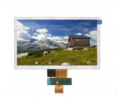 La pantalla LCD 1024x600 IPS de Innolux IPS exhibe Nj080ia-10d el monitor LCD TFT 500Nits de 8 pulgadas